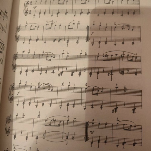 Piano music learning books used, Schmitt, Oesten, Cherny, Kohler, Czerny