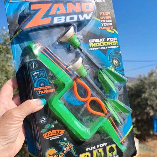 Zano bow archery game new with suction arrows