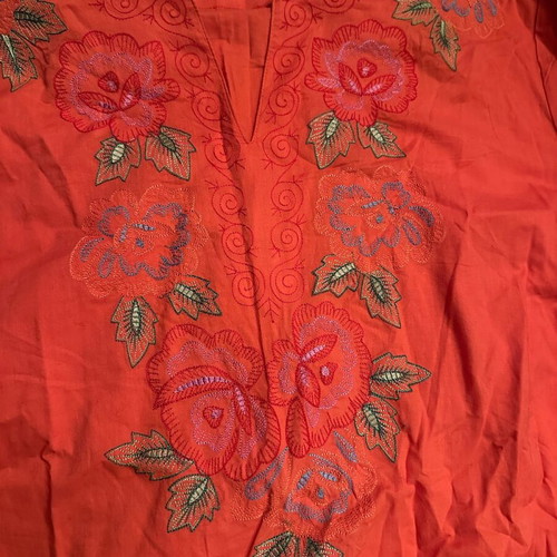 Red women's shirt size M used