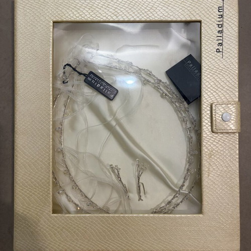 Wedding Stefana new with box and pins for koumparoi