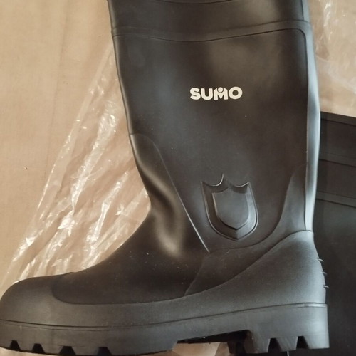 SUMO Work Boots Black New Size 36