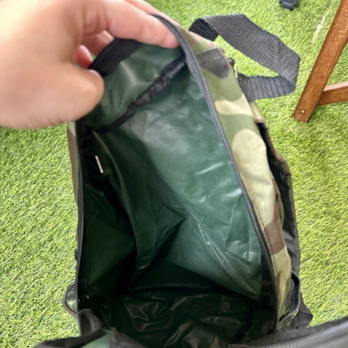 Backpack camouflage pattern, like new