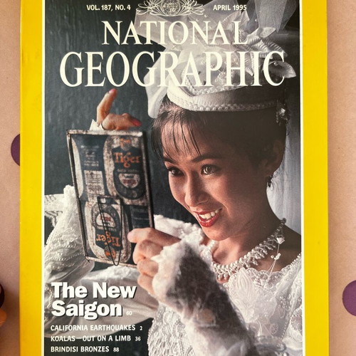 National Geographic April 1995 like new