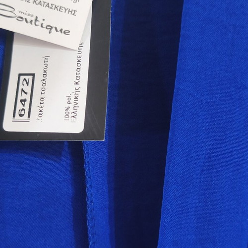 Kimono bolero blue royal one size oversized M-XXXL new