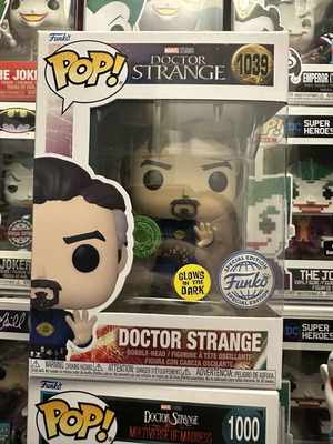 Doctor Strange Funko Pop που φωτίζει στο σκοτάδι σαν καινούργιο