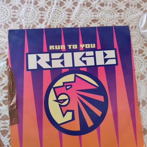Rage Run to You vinyl record like new, pop dance hit