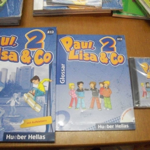 Paul, Lisa Und Co 2 Glossar A1/2 book set with CD new