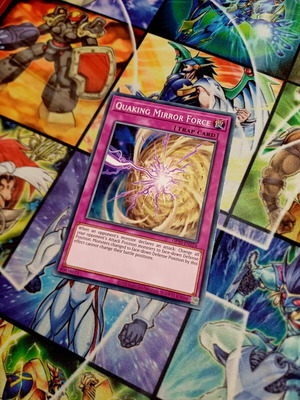 Quaking Mirror Force OP30 Yu-Gi-Oh! card
