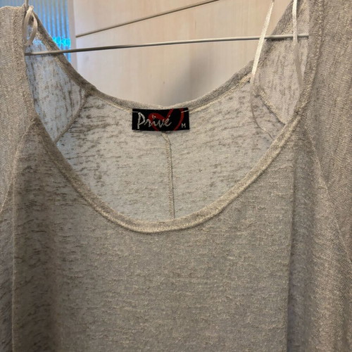 Short-sleeve T-shirt used, gray, size M