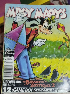 Miky Maous comic issue 1912 Walt Disney