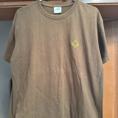 Tactical T-Shirt Sniper Team One Shot One Kill size L like new, brown