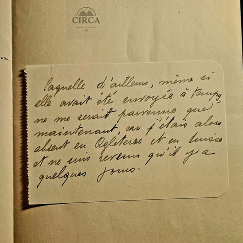 Diplomatic correspondence 1942 Occupied Greece like new