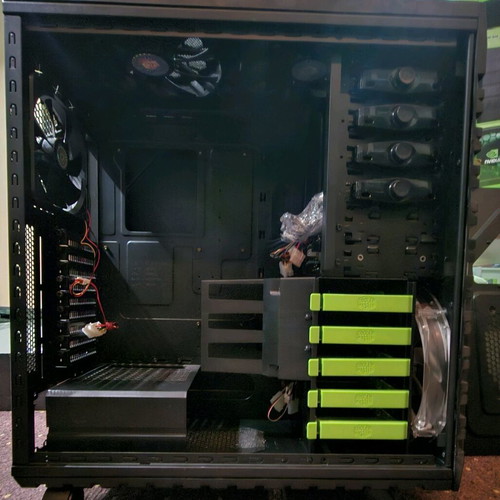 Cooler Master HAF X NVIDIA Edition full tower computer case used