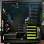 Cooler Master HAF X NVIDIA Edition full tower computer case used