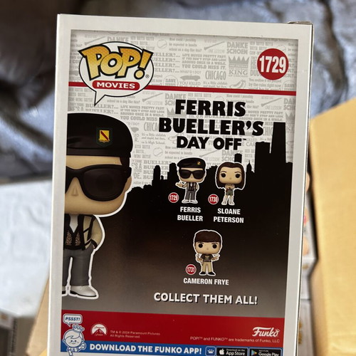 Funko bundle of 3 Ferris Bueller's Day Off figures like new