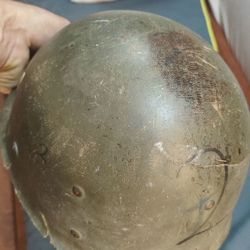 American M1 helmet used from World War II