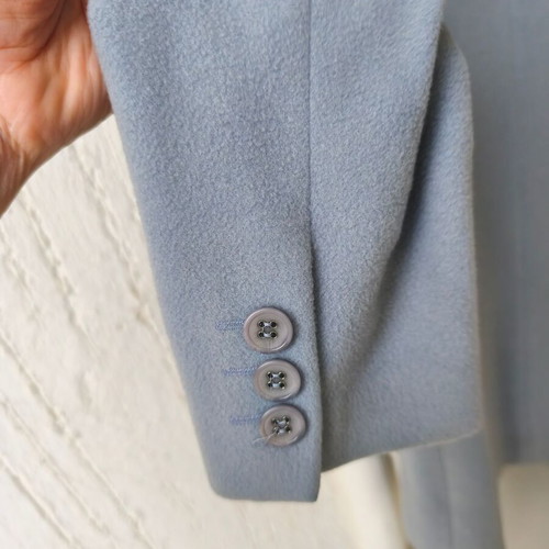 Fidele women's jacket light blue wool like new