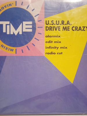 U.S.U.R.A. Drive Me Crazy maxi single 1993, electronic