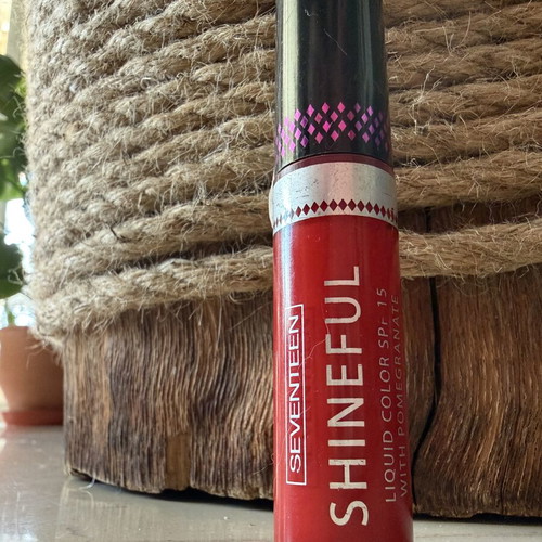 Seventeen red lip gloss new