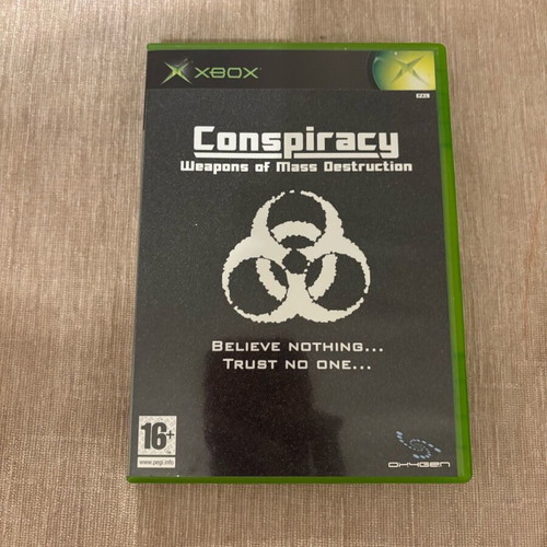 Conspiracy Weapons of Mass Destruction Xbox Original used, full English version