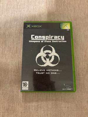 Conspiracy Weapons of Mass Destruction Xbox Original used, full English version