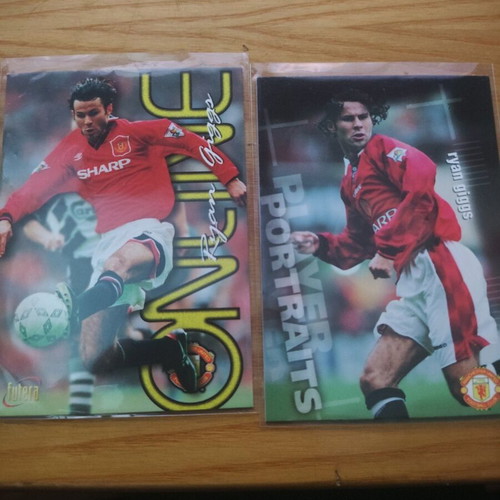 Futera1997 Manchester United lot of 25 used cards with sleeves