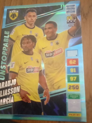 AEK Unstoppable card like new Araujo Eliasson Garcia