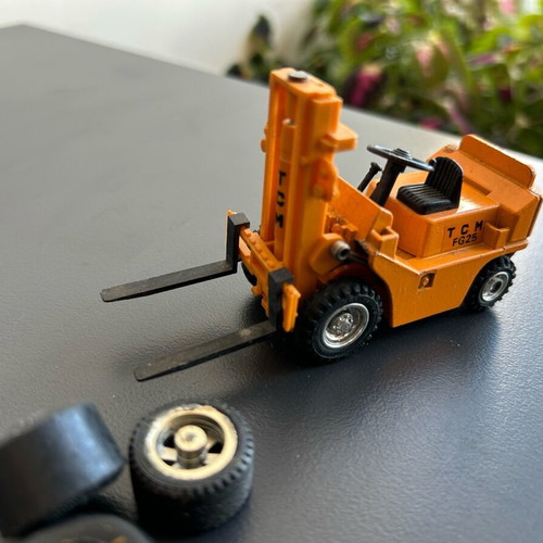 Clark used metal toy car miniature functional