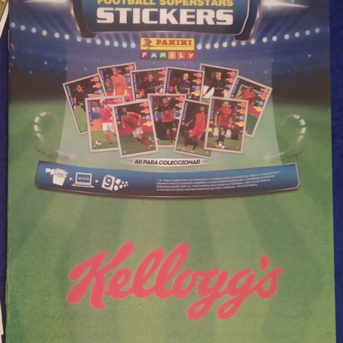 Panini World Cup 2018 Kelloggs Football Superstars Sticker Album new