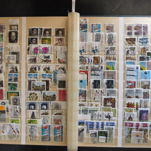 Stockbook A4 with German Stamp Collection, 32 Pages, Like New