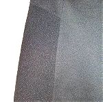  Small Μαύρη midi φούστα, με λεπτομέρειες τύπου λάστιχο δεξια και αριστερα