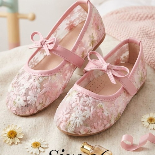 Ballerina shoes pink size 26 used for girls