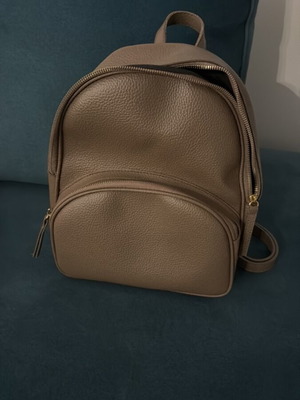 Backpack like new, brown, minimal design