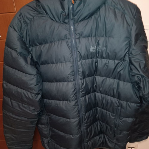 Jack Wolfskin Helium Men XL navy blue down jacket used