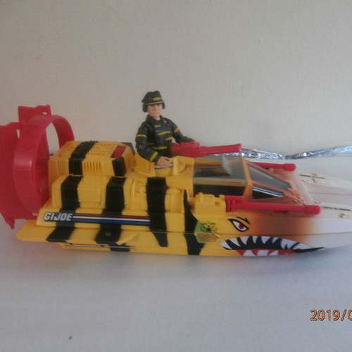 GIJOE Tiger Shark Tiger Force Water Moccasin like new