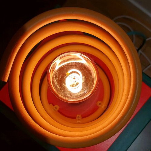 Garege Art Light desk lamp new handmade from car spring