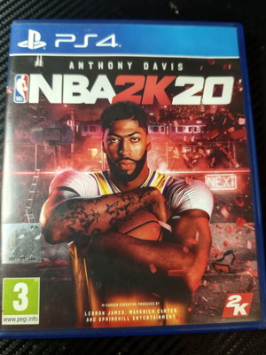 NBA 2K20 παιχνίδι PS4 με εξώφυλλο Anthony Davis