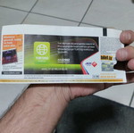 PAOK match ticket from historic Fenerbahce game 26-8-10 like new