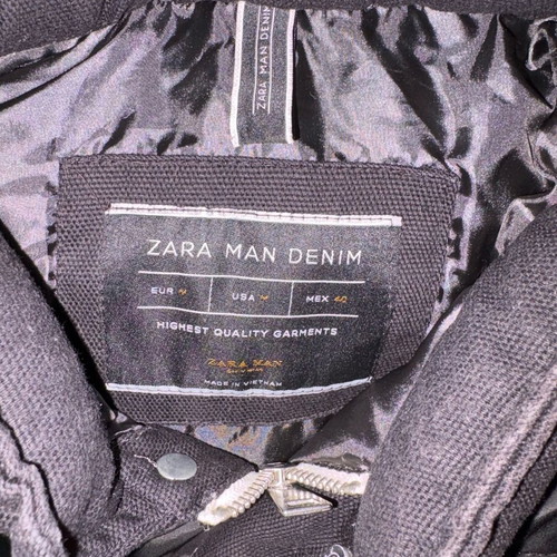 Zara sleeveless vest like new, black, size medium