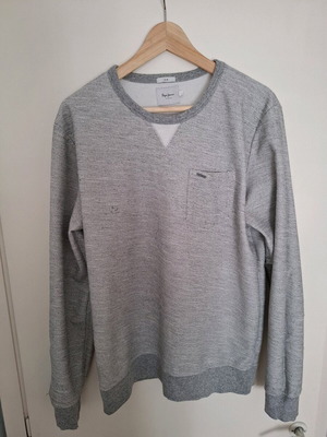 Pepe Jeans men's gray sweatshirt like new, size L