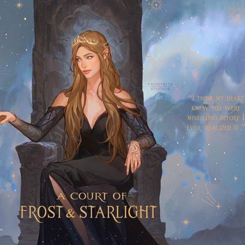 ACOTAR poster Sarah J Maas A Court of Frost and Starlight