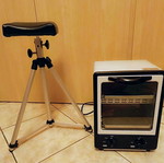 Footrest and sterilizer