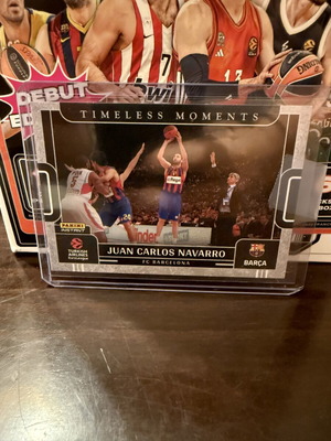 Juan Carlos Navarro Timeless Moments Panini Instant card like new