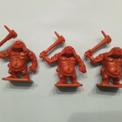 Hero Quest Ogre figures used, pack of 3