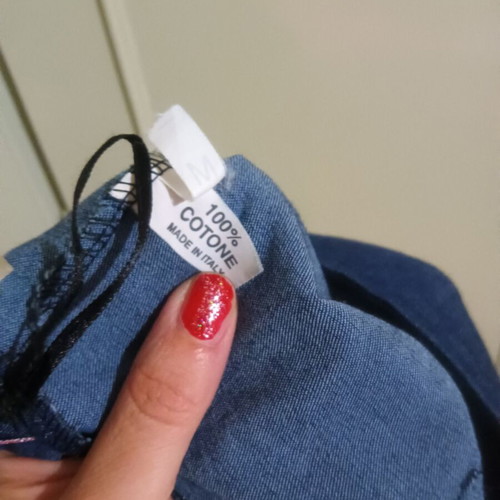 Cotton pants type jean medium size, new