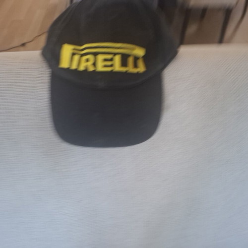 Pirelli Racing Driver Cap Large, like new, black and yellow