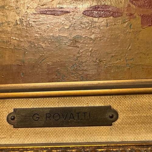 G. Rovatti painting used 40x50 with 50x60 frame