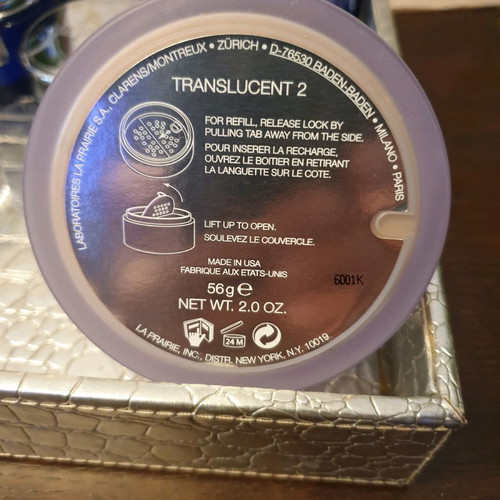 La Prairie loose powder translusent new