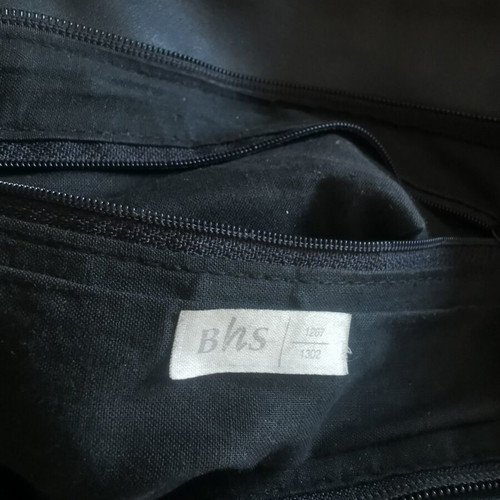 Black shoulder bag used, large