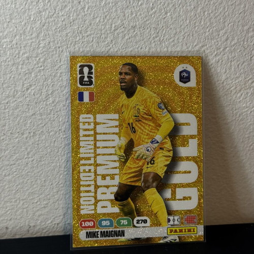 Mike Maignan Limited Edition Premium Gold Panini 2026 World Cup Cards new